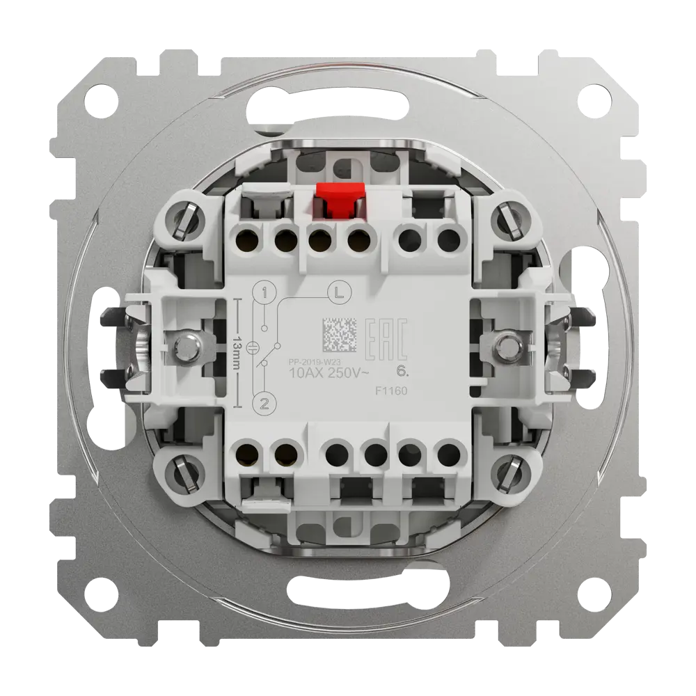 Переключатель встраиваемый Systeme Electric Sedna Design 1 клавиша, цвет белый Sedna Design Elements STLM-2067940 - Вид №2