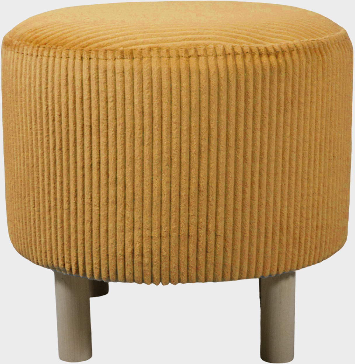 91058421 Пуф Вельвет 38x42x38 см цвет горчичный STLM-0461573 OCTOBER HOME
