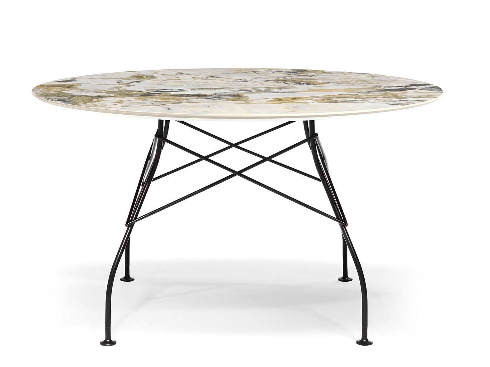 Круглый обеденный стол из керамогранита Kartell GLOSSY ARCH-00051866 - Вид №36