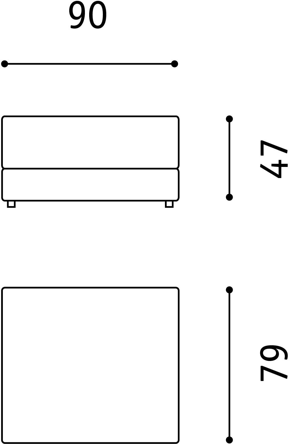 Febal Casa Модульный угловой диван из ткани sun-id-1430737 - Вид №16