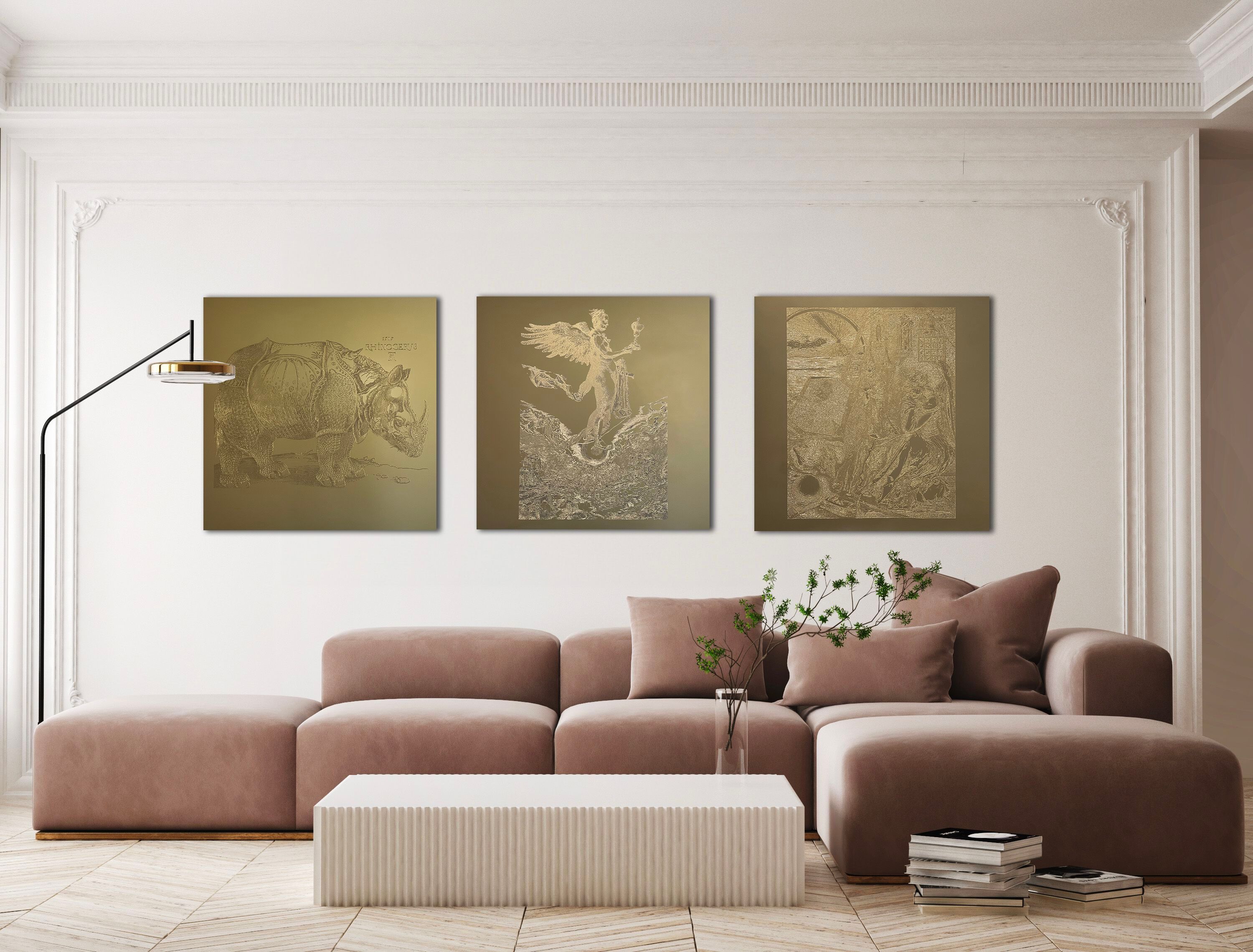 Алюминиевая гравюра на дереве Officinarkitettura® Дюрер ARCH-00118448 - Вид №10