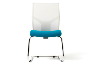 Тканевый консольный операционный офисный стул