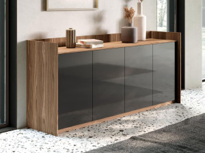 Двустворчатый шкаф с распашными дверями