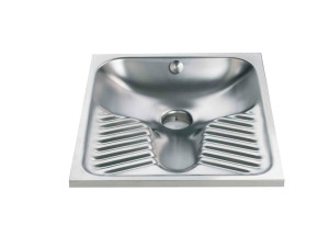 Общественный туалет в турецком стиле из нержавеющей стали