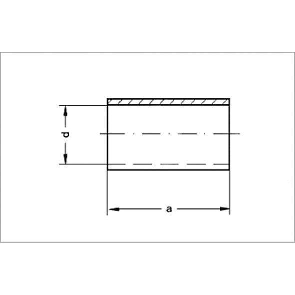 15270S12 SANHA 5270S муфта, медь, подвижная 12 мм  - Вид №1