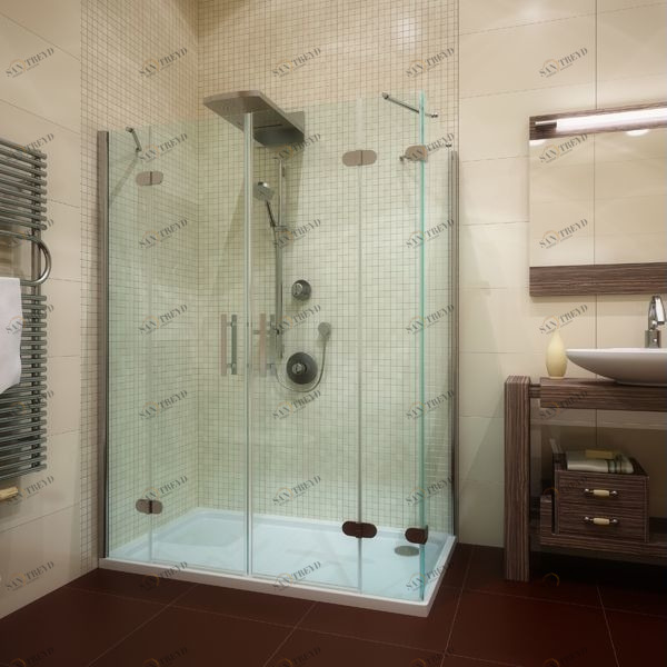 Душевая кабина 90-100/120-130 GK-105 GUTEWETTER LUX RECTAN 90100120130GK105