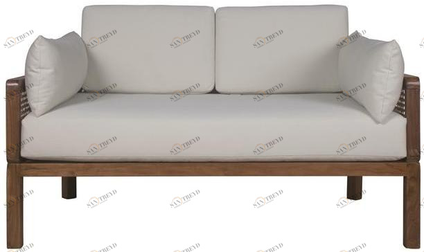 Il Giardino di Legno 2-местный тканевый садовый диван Dual Dual0286