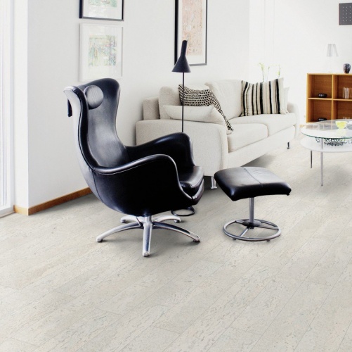 Пробка Wicanders Cork Plank Flock Moonlight (Гладкая) 1220х140 мм C81X001 - Вид №34