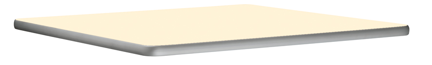 TABLE TOP G BP Столешница из ламината с плоской резиновой кромкой цвета алюминия. Et al. Table Tops  - Вид №2