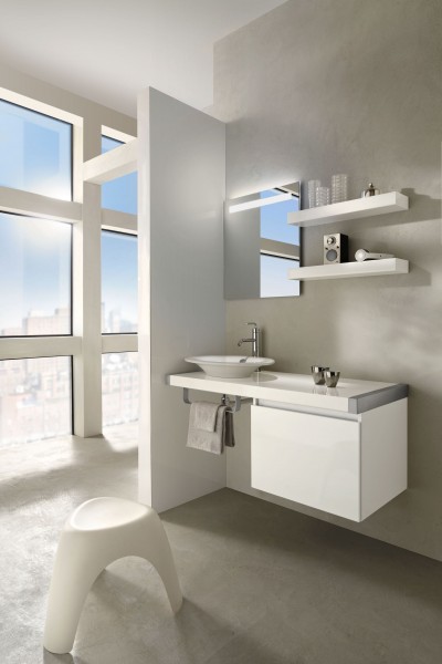 EB56-XXXX-E10 Столешница на заказ от 600 до 1399 мм с отверстием для раковины presqu'île е4439 Jacobdelafon PARALLEL Santreyd - Вид №1