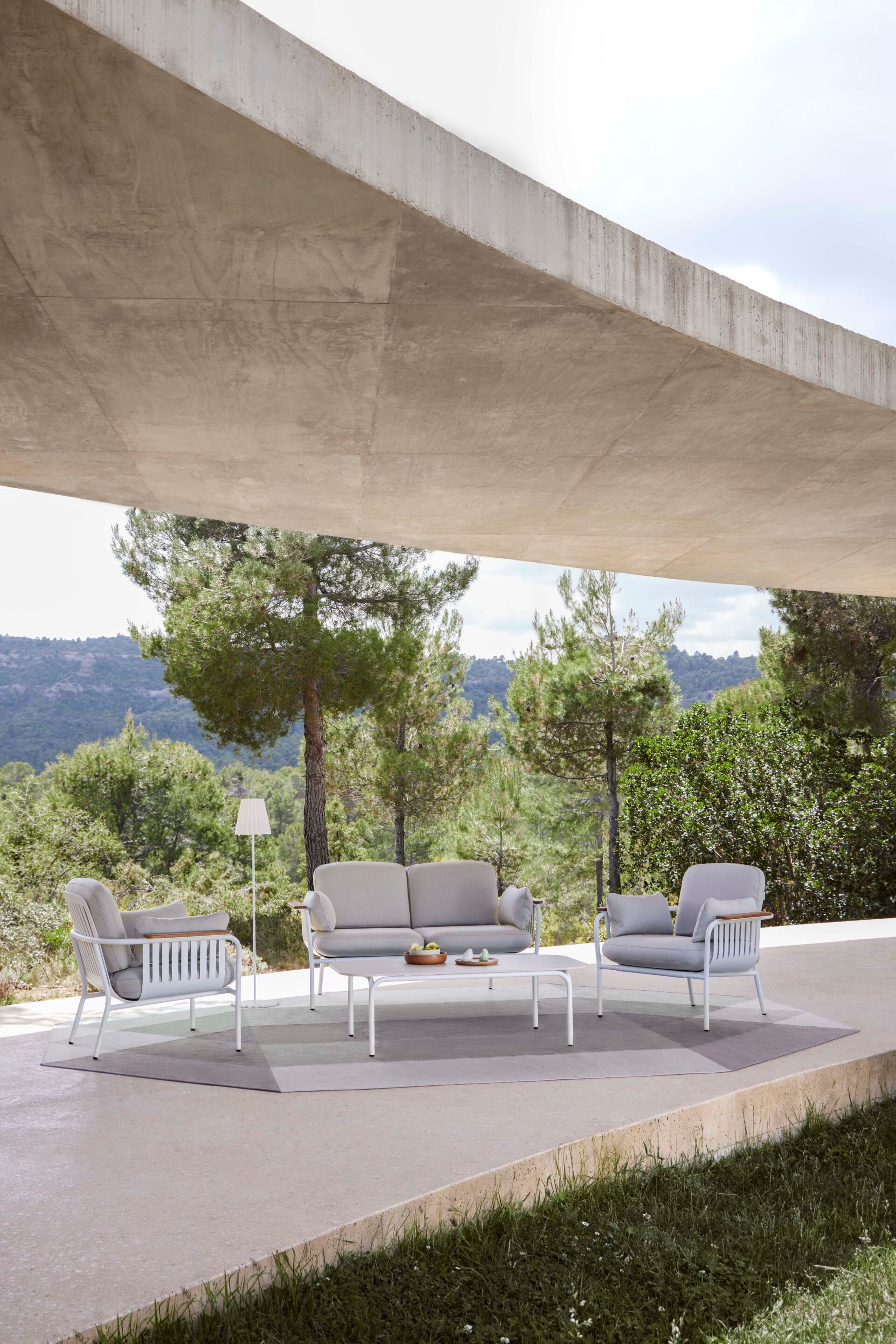 Фарфоровый прямоугольный садовый столик GANDIABLASCO ARCH-00109920 - Вид №10