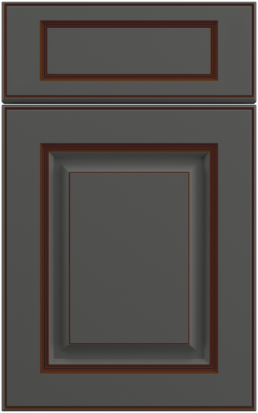 Фасады для кухни Патина Фрезеровка «Этьен+» 201 Графитовый SIST3120-7044 SIDAK