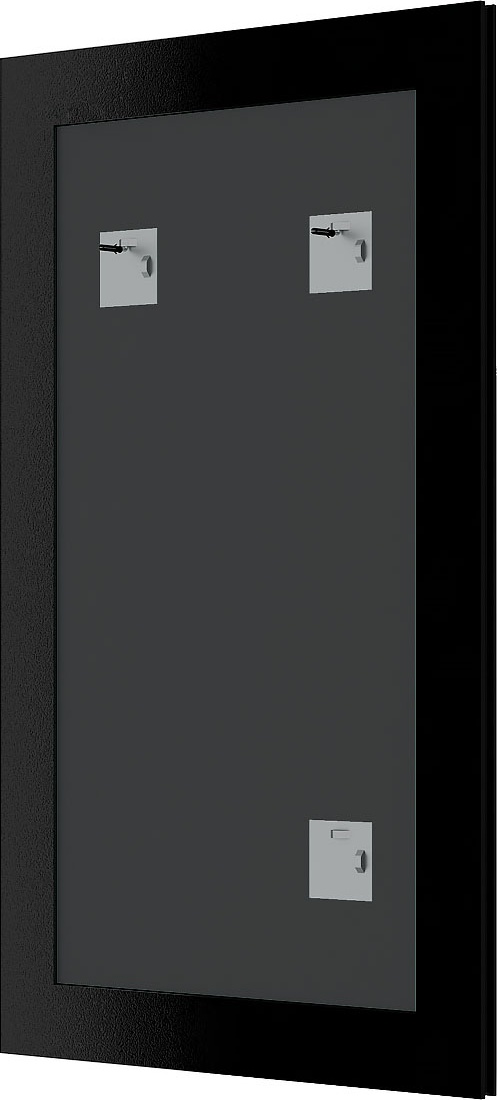 BY 3179 Зеркало в багетной раме - соты алюминий 70 mm EVOFORM Definite - Вид №1