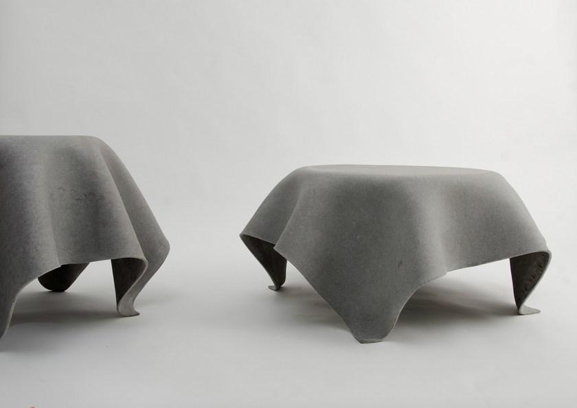 SWISSPEARL Italia Низкий садовый журнальный столик из цемента Design sun-id-1357804 - Вид №4