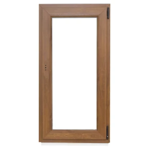 Окно пластиковое ПВХ Deceuninck одностворчатое 1200x800 мм (ВxШ) правое однокамерный стеклопакет золотистый дуб