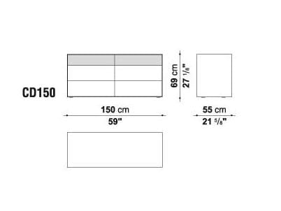 Деревянный комод B&B Italia гайка ARCH-00127806 - Вид №7