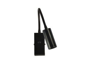 Регулируемая латунная лампа для чтения с гибким кронштейном