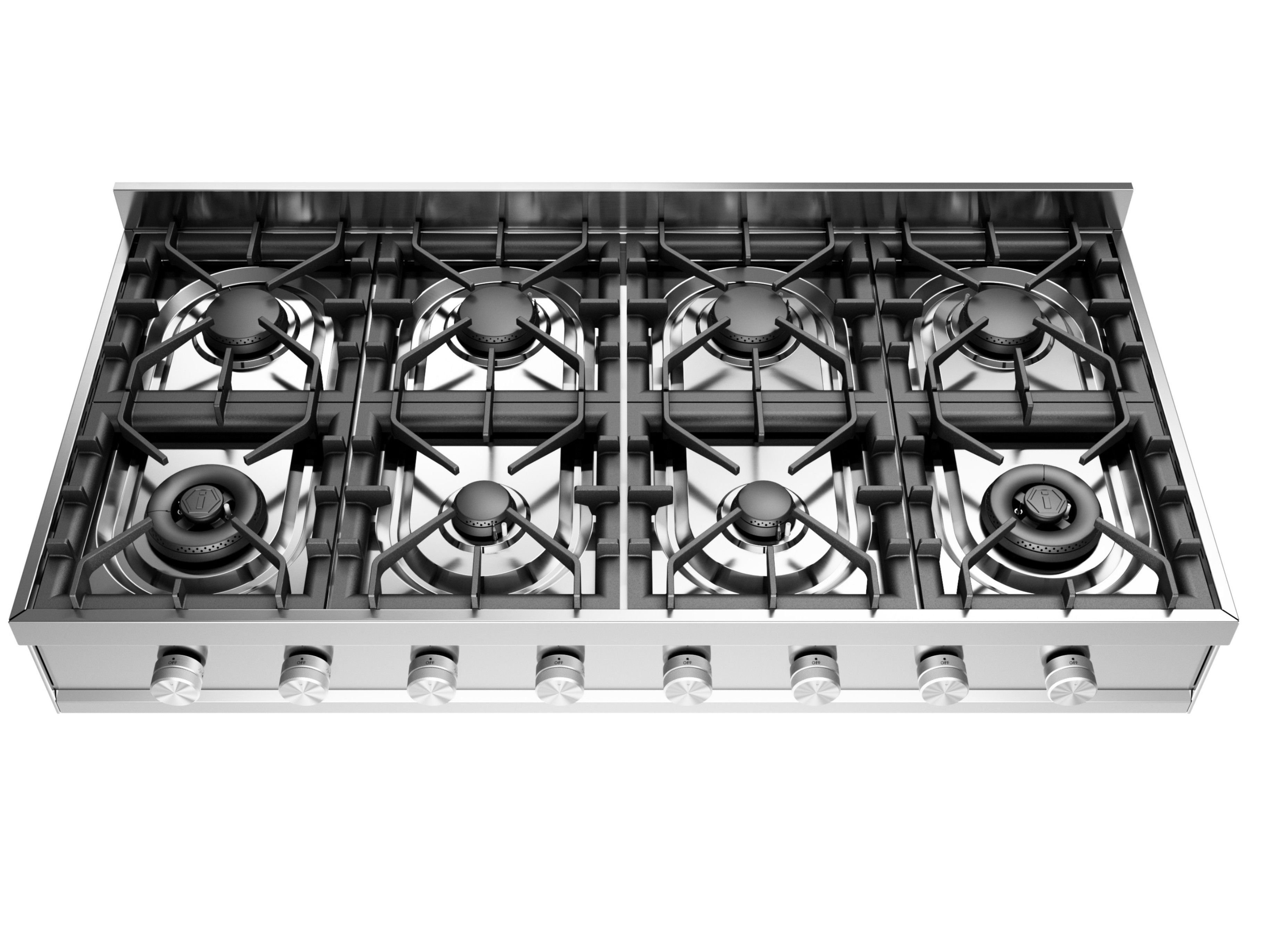 Газовая плита из нержавеющей стали Ilve Professional Plus ARCH-00083511 - Вид №1