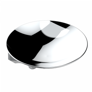 A55-546GM Мыльница настенная, диаметр : 150 мм Thg-paris Art Déco с рукоятками Хром