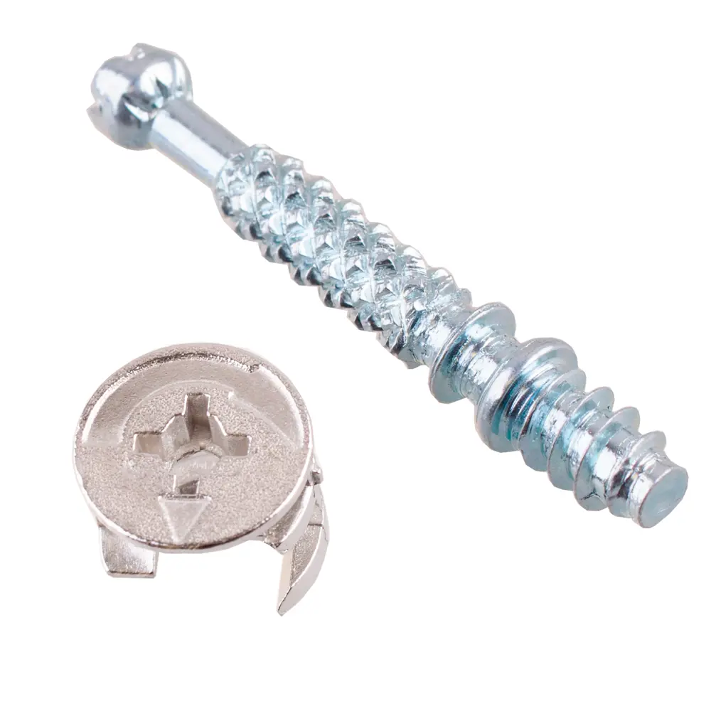 Набор эксцентриковых стяжек 16×34 мм сталь серебристый 4 шт. 89442773 Santreyd STLM-1584209