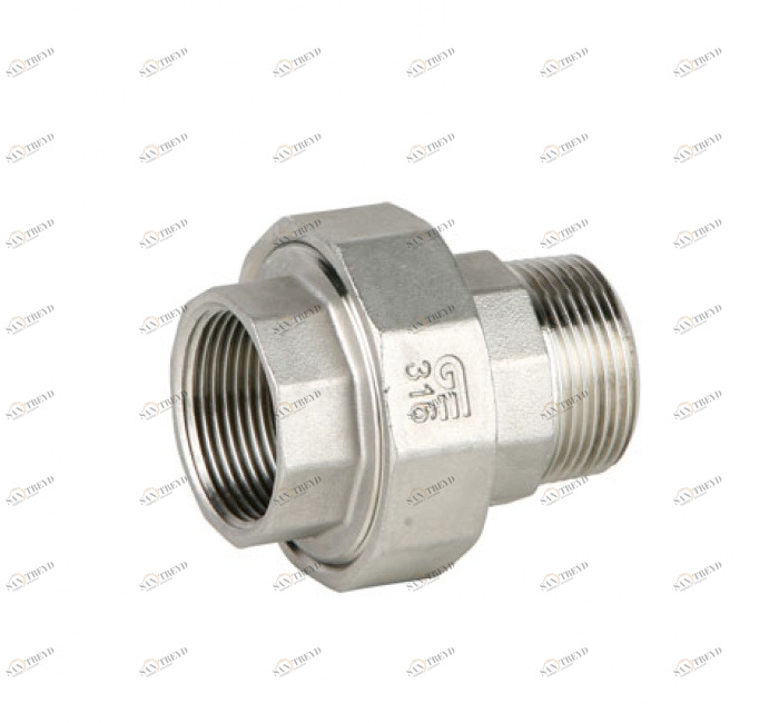 GENEBRE 0341n 08 Штуцер 3 штуки с резьбой M-F NPT 