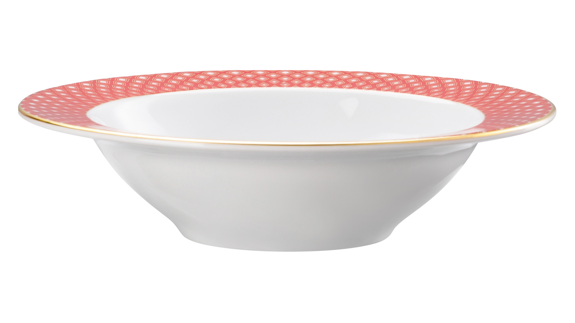 10640622 Rosenthal Салатник индивидуальный Rosenthal Францис Карро Руж 12см, фарфор Фарфор  - Вид №1