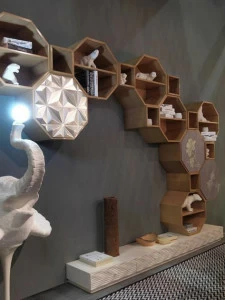 Bizzotto Модульная деревянная стенка для хранения вещей Pandora