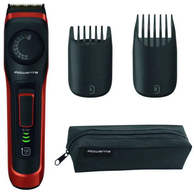 91307065 Триммер для бороды Rowenta Virtuo Style TN3800F4 черный нержавеющая сталь чехол для хранения STLM-1002262