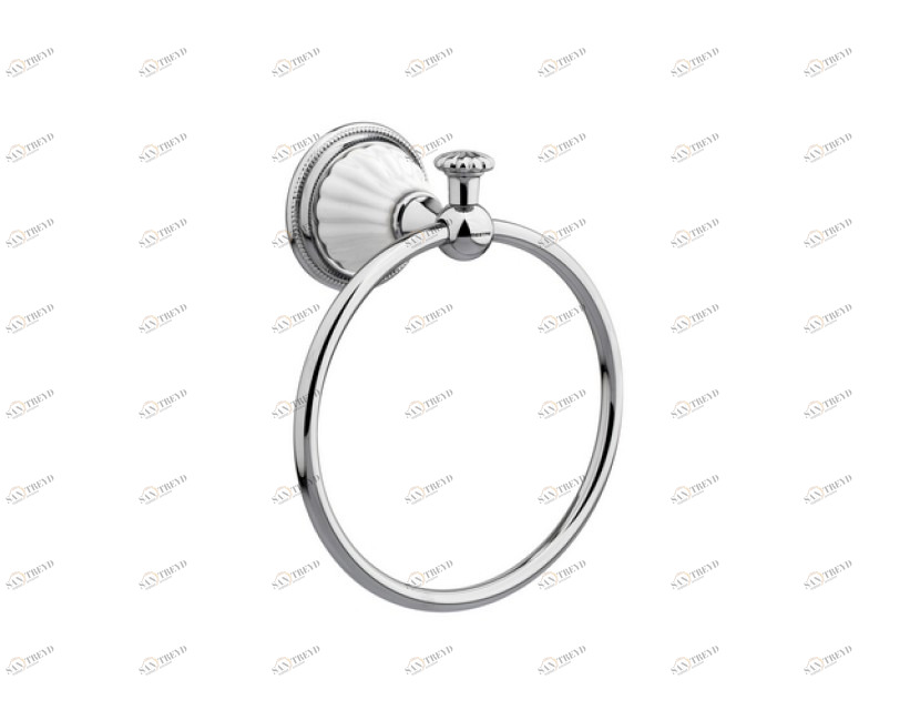 233573.0000.50 Кольцо для полотенца 165мм с фарфором Яркий хром Mestre Artica