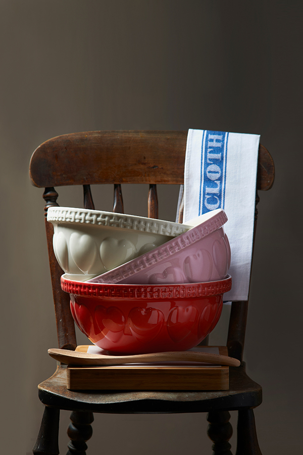 Миска Hearts 29 см красная Mason Cash 2006021 - Вид №1