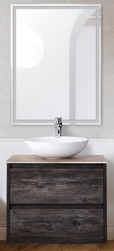 Мебель для ванной BelBagno KRAFT-600-2C-SO-PP  - Вид №1