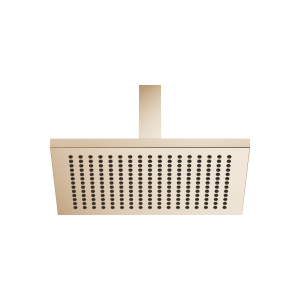 Тропический душ с потолочным креплением FlowReduce 300 x 240 мм - Светлое золото матовое