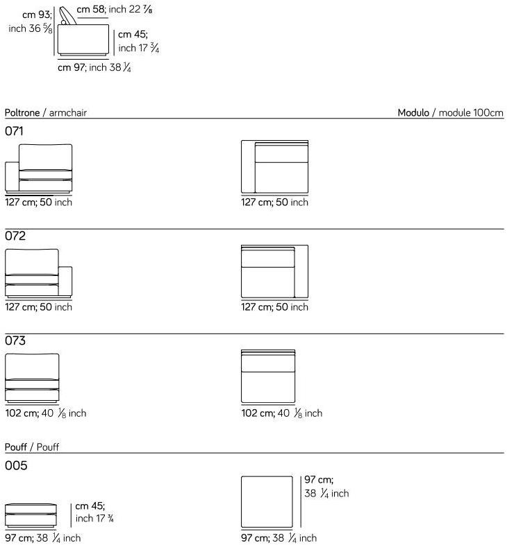 AMURA Модульный тканевый диван Murray sun-id-1434669 - Вид №13