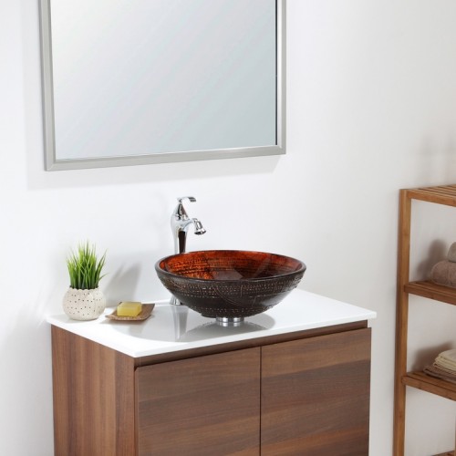 GV-694-19mm Накладная раковина на столешницу  прямоугольная Krausru  - Вид №2