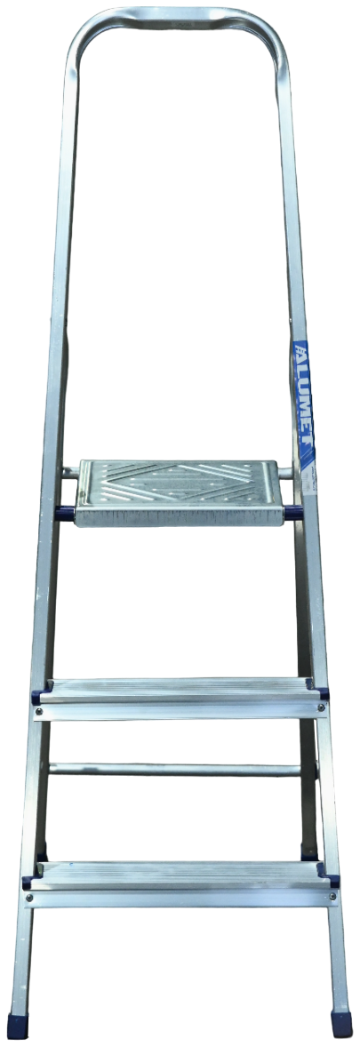 Стремянка алюминиевая 3 ст ALUMET Ам703 - Вид №2