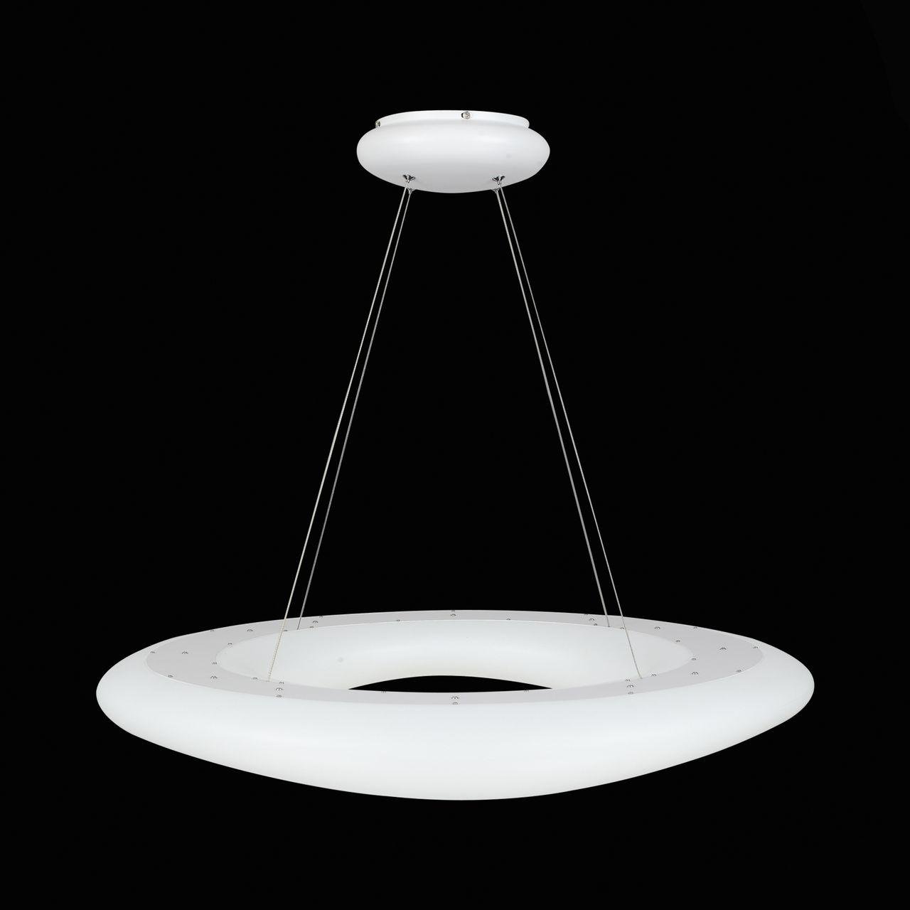 Подвесной светодиодный светильник ST Luce Levita SL SL960.503.01 ST LUCE ДИЗАЙНЕРСКИЕ, LEVITA 073025 Белый;серебро  - Вид №1