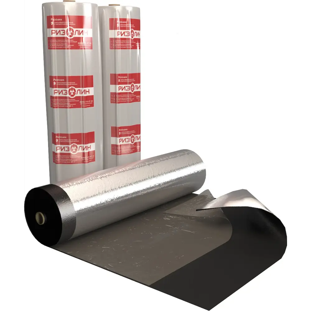 РИЗОЛИН ФСа - самоклеящаяся гидроизоляция с армированием стеклотканью 82277641 STLM-0023881