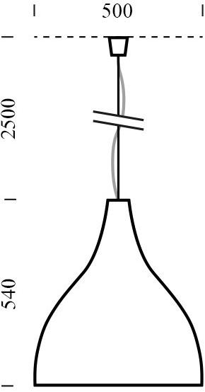 GESSO Подвесной светильник в гипсе sun-id-1356781 - Вид №5