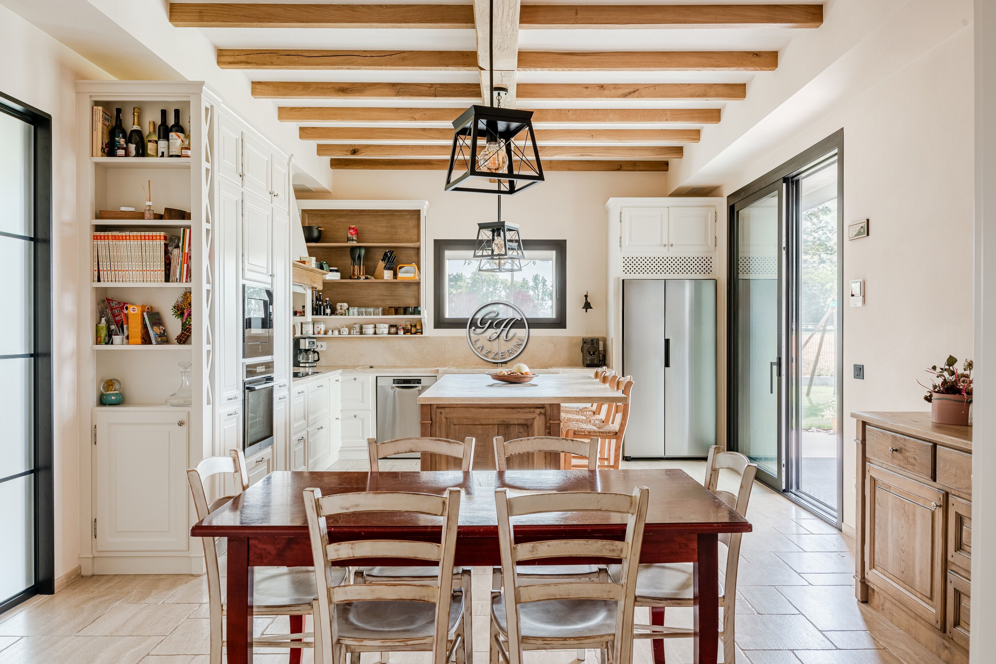 Кухня с островом на заказ GH LAZZERINI Cucina 29 ARCH-00051920 - Вид №1