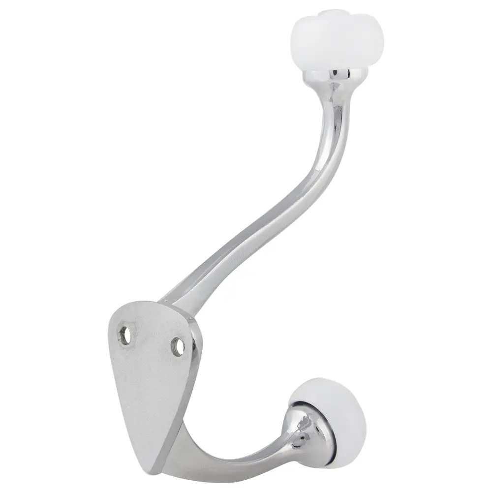 Крючок LHK208CP, металл, цвет хром LAMPLANDIA STLM-2126403 - Вид №1