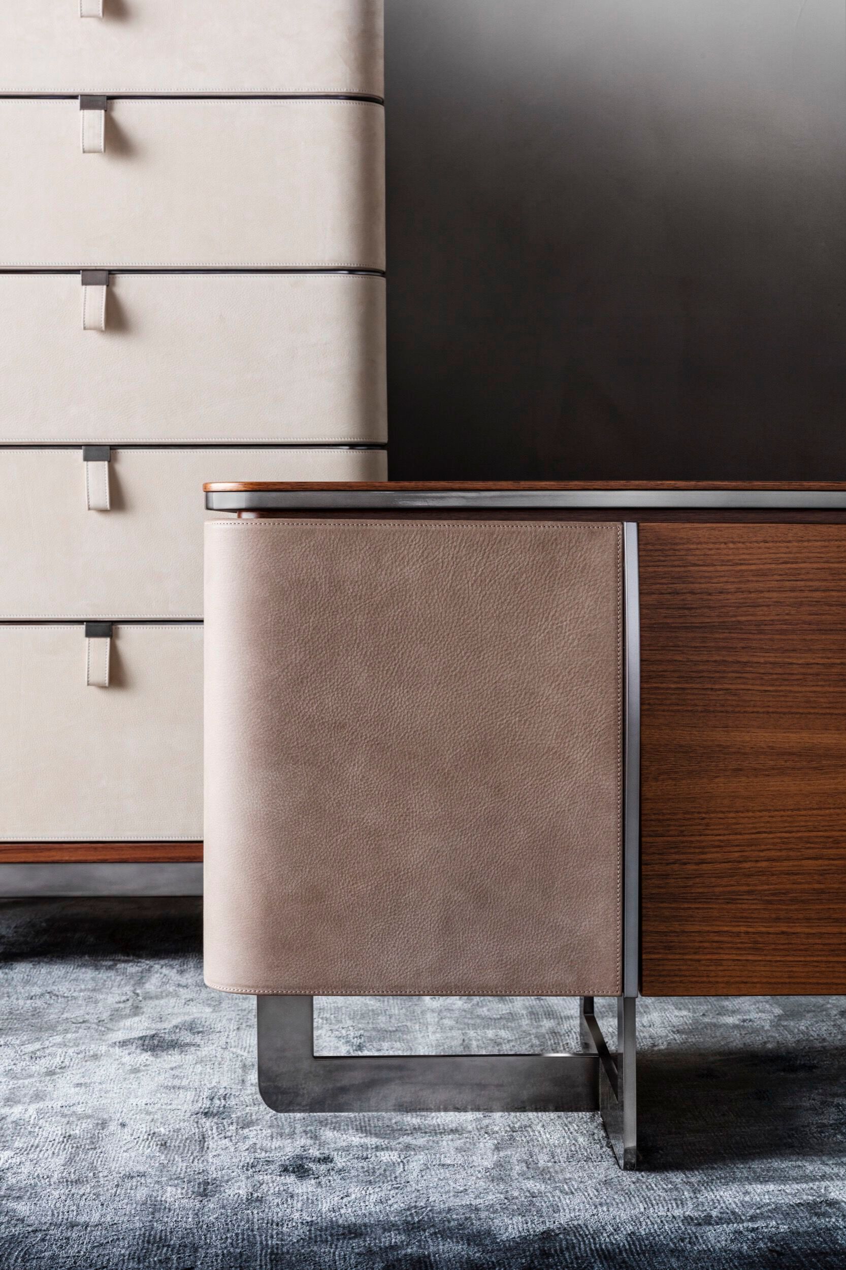 Деревянный двухсторонний низкий сервант OAK New York Suite ARCH-00030249 - Вид №6