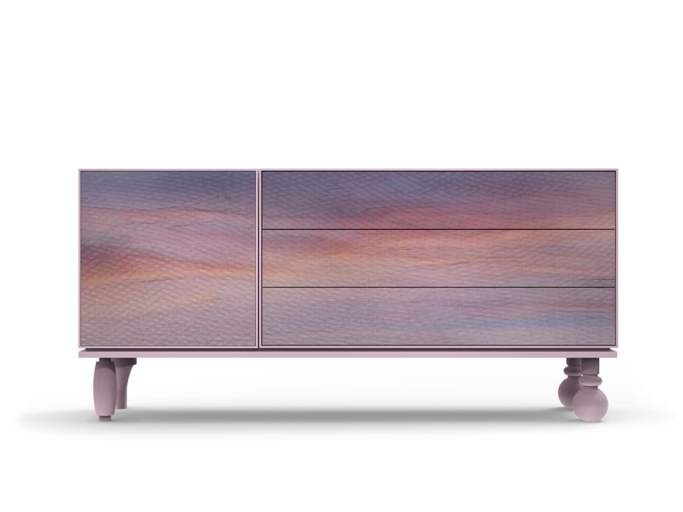 Секционный шкаф из МДФ с распашными дверцами с ящиками MOMENTI Home &amp ARCH-00053922 - Вид №1