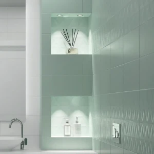 Настенная плитка KREAFORTA Mersey MonoR 20x40 см 1.62 м² матовая цвет мятный