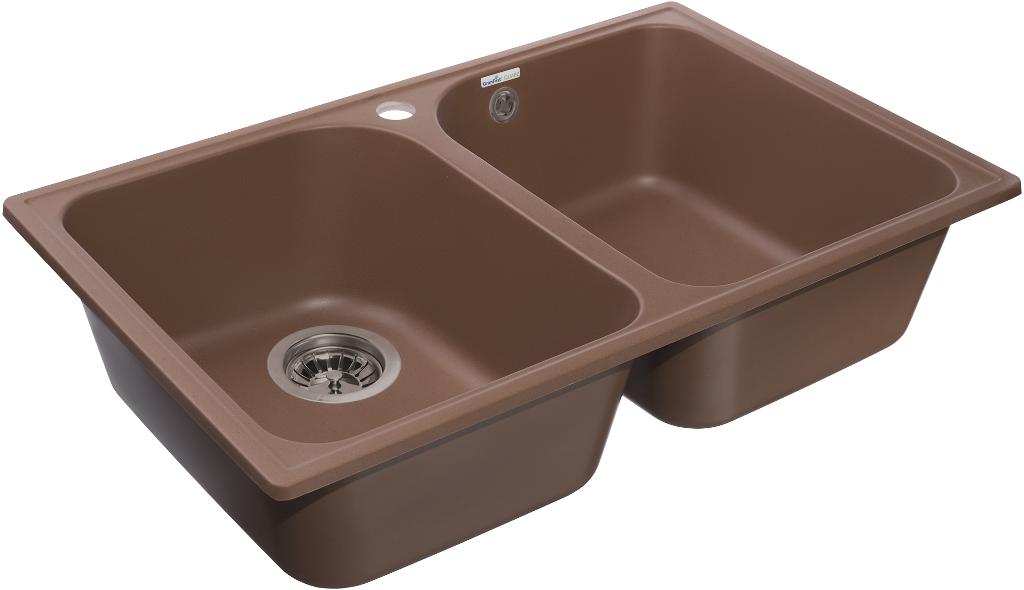 Кухонная мойка Кварц QUARZ S412 GranFest 15-S412 - Вид №2