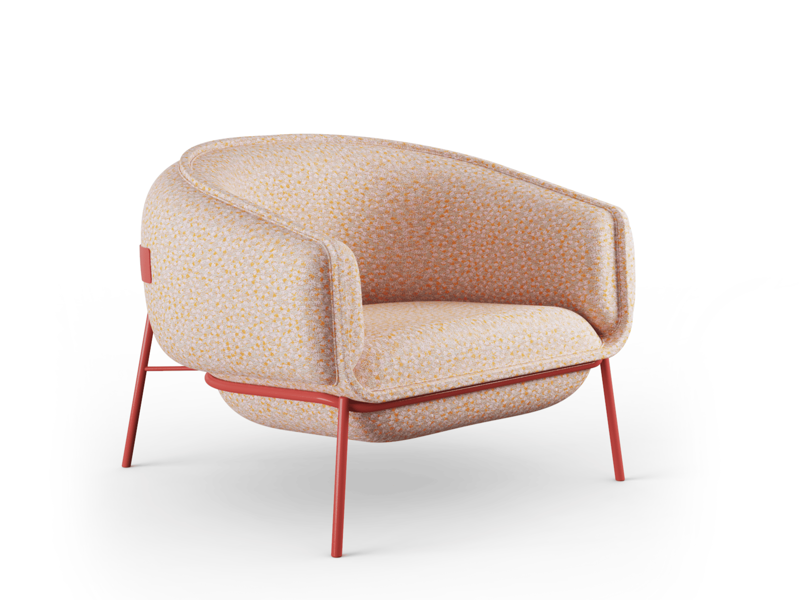 Тканевое кресло с подлокотниками Mambo Unlimited Ideas BLOP ARCH-00123208 - Вид №7