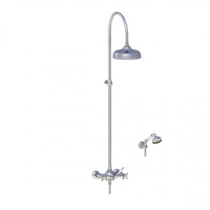 01.544 Смеситель для душа настенный комплектный HORUS Range Julia Victoria