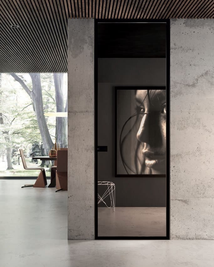 Стеклянная стена заподлицо двери GAROFOLI Filomuro ARCH-00003661 - Вид №1