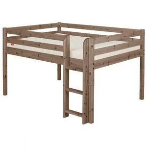 Кровать Flexa Classic односпальная, коричневая, 190 см