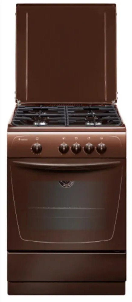 91792017 Газовая плита с духовкой Gefest CG 60MC6 K83 60 см 4 конфорки цвет коричневый STLM-0880821