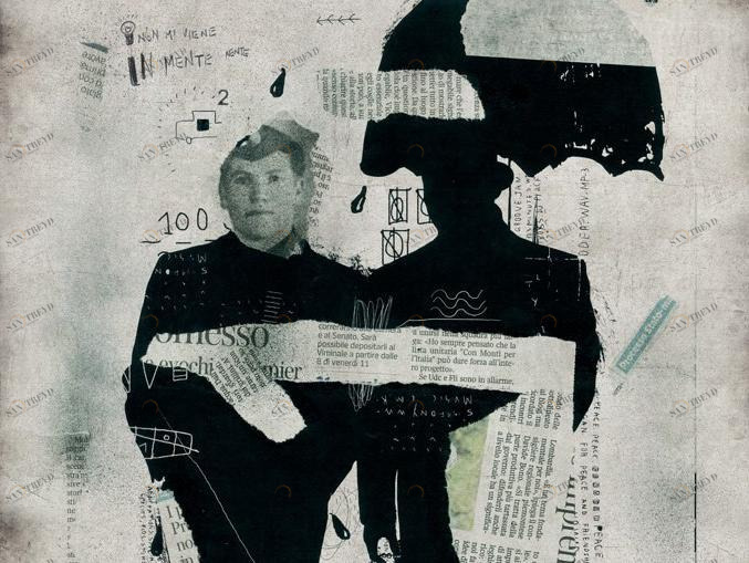 MOMENTI Авторский художественный принт Crazy home paintings Eb-003